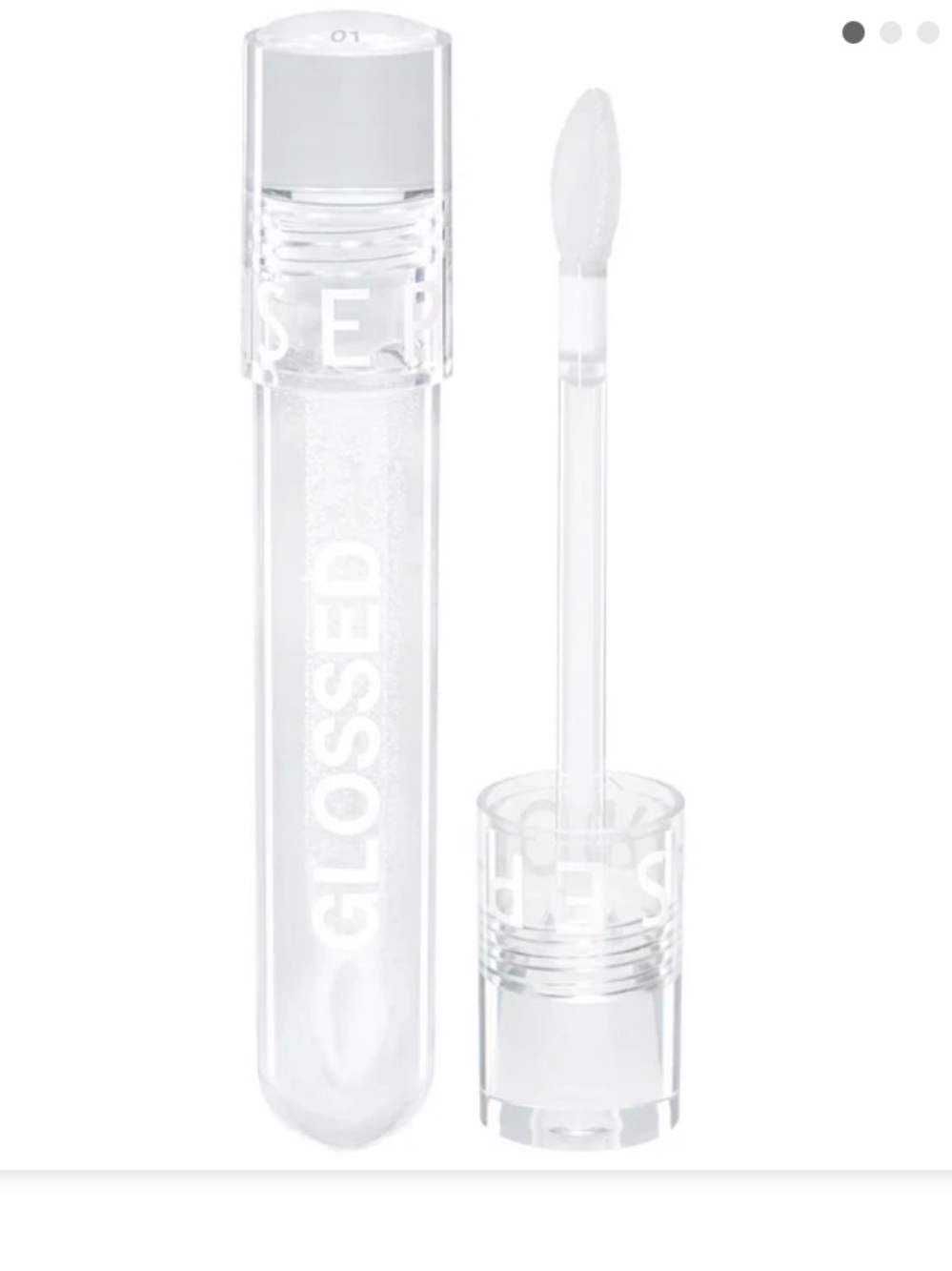 Sephora Boss Clear Glossed Lip Gloss — Transparent Shine